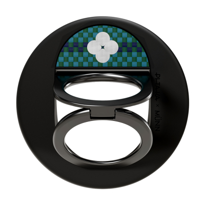 Pitaka Aramid Fiber Flora in Grid Serisi MagEZ Grip 3 Magnetik Ring Stand Telefon Tutucu - 5