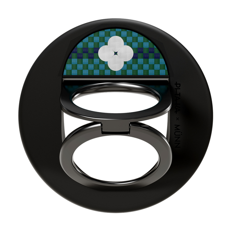 Pitaka Aramid Fiber Flora in Grid Serisi MagEZ Grip 3 Magnetik Ring Stand Telefon Tutucu - 5