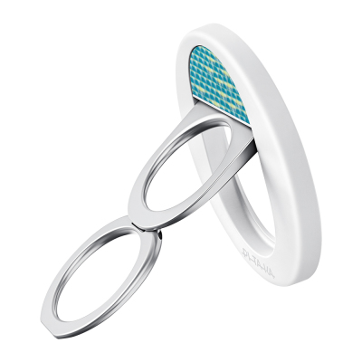 Pitaka Aramid Fiber Glints of Gold Series MagEZ Grip 3 Magnetic Ring Stand Phone Holder - 2