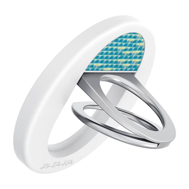 Pitaka Aramid Fiber Glints of Gold Serisi MagEZ Grip 3 Magnetik Ring Stand Telefon Tutucu - 4