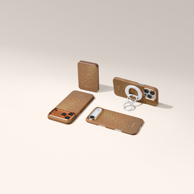 Pitaka Aramid Fiber Glints of Gold Serisi MagEZ Grip 3 Magnetik Ring Stand Telefon Tutucu - 8