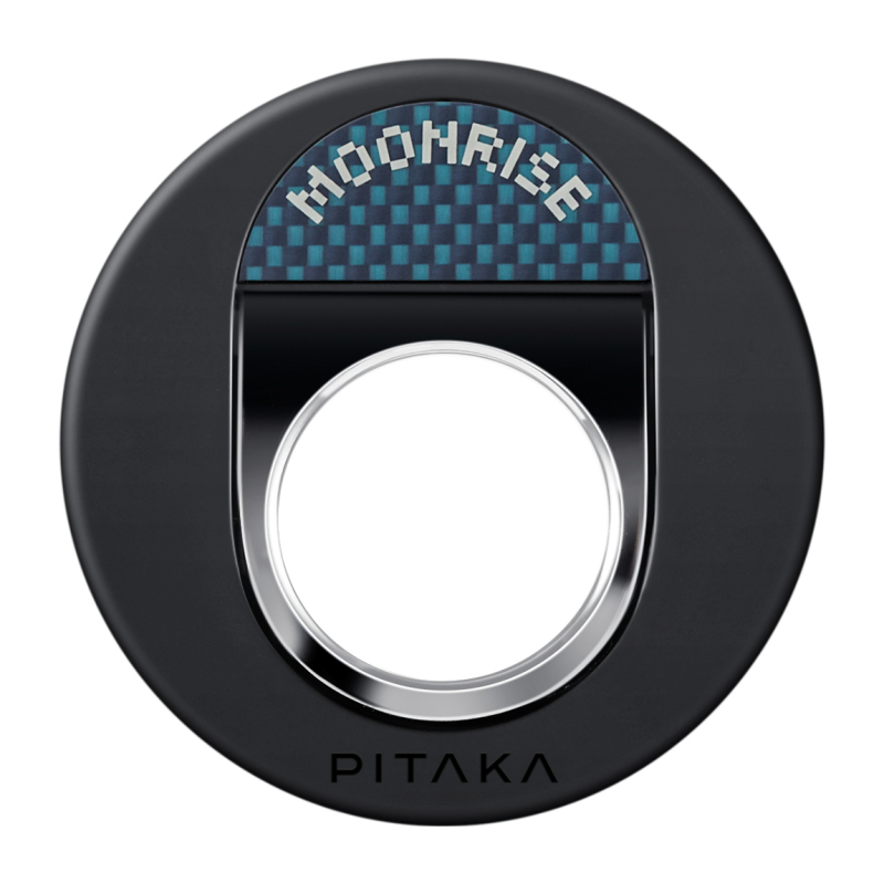 Pitaka Aramid Fiber Sunset Moonrise Series Moonrise MagEZ Grip 3 Magnetic Ring Stand Phone Holder - 4