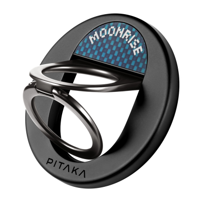 Pitaka Aramid Fiber Sunset Moonrise Series Moonrise MagEZ Grip 3 Magnetic Ring Stand Phone Holder - 6