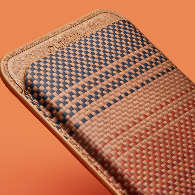 Pitaka Magnetic Woven Serisi Aramid Fiber Magnetik Kartlık - 27