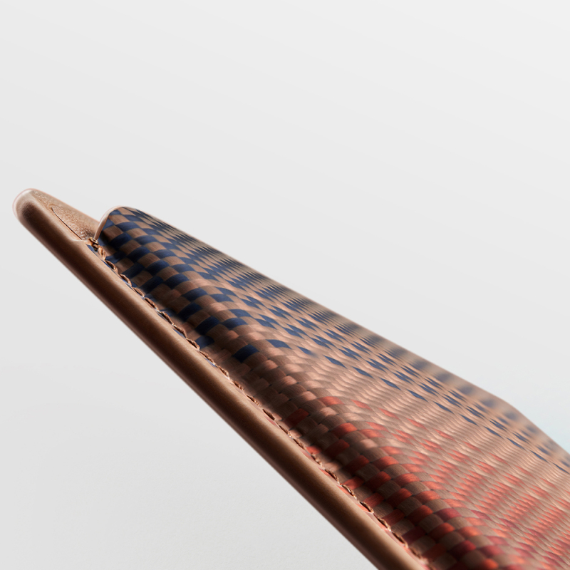 Pitaka Magnetic Woven Serisi Aramid Fiber Magnetik Kartlık - 28