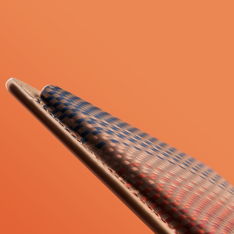 Pitaka Magnetic Woven Serisi Aramid Fiber Magnetik Kartlık - 29