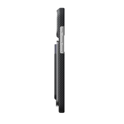 Pitaka Plaud Note Compatible Black Gray Series MagMod Card Holder and Charging Kit - 5