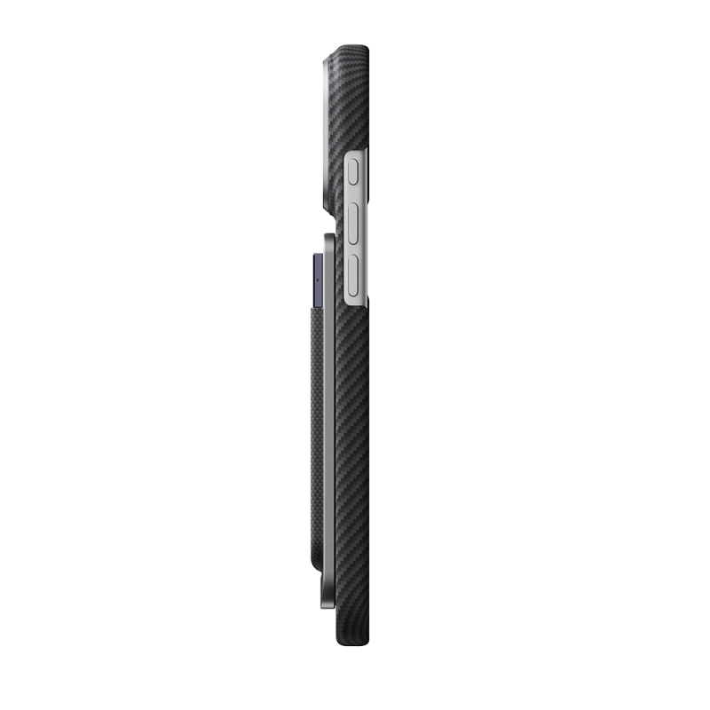 Pitaka Plaud Note Compatible Black Gray Series MagMod Card Holder and Charging Kit - 5