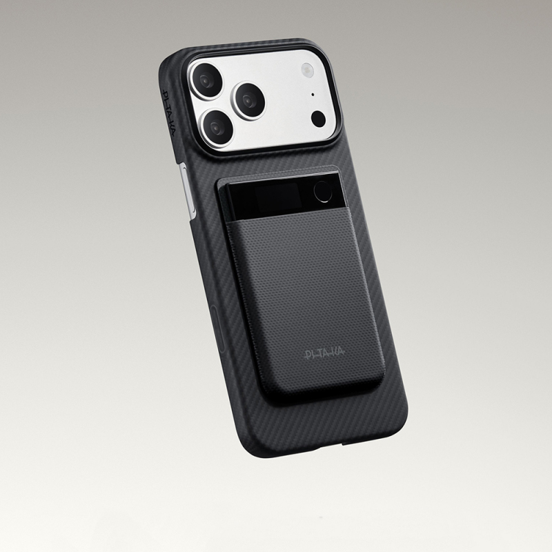Pitaka Plaud Note Uyumlu Black Gray Serisi MagMod Kartlık ve Şarj Seti - 6