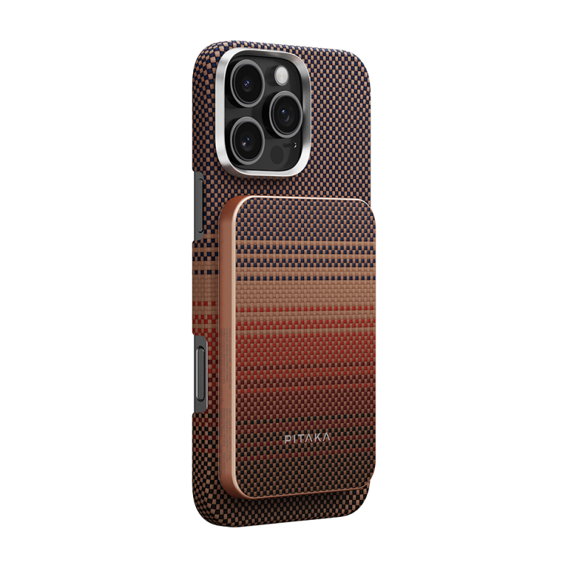 Pitaka Tactile Woven Qi2 Charging Technology Aramid Fiber M-Safe Powerbank 15W 5000mAh - 38