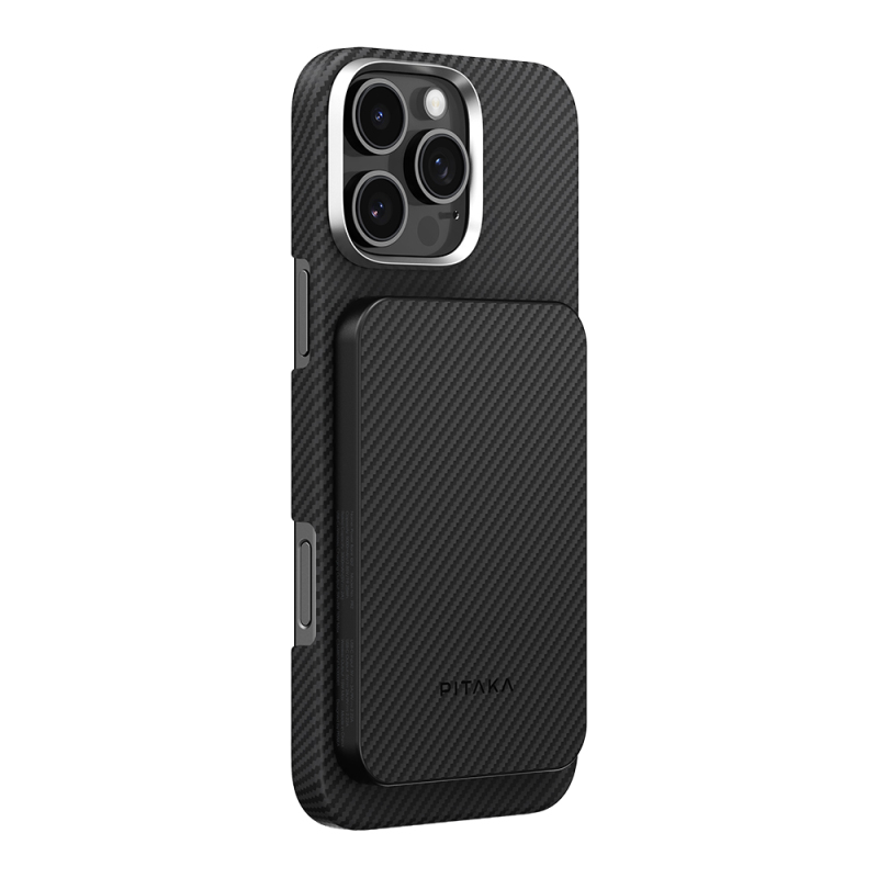 Pitaka Tactile Woven Qi2 Şarj Teknolojili Aramid Fiber M-Safe Powerbank 15W 5000mAh - 19