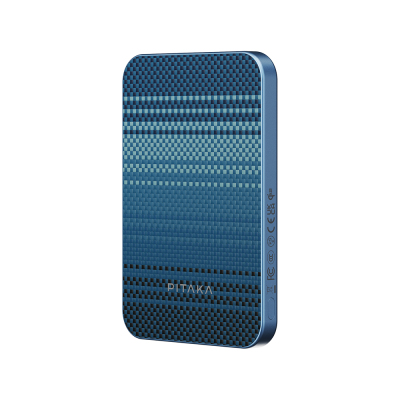 Pitaka Tactile Woven Qi2 Şarj Teknolojili Aramid Fiber M-Safe Powerbank 15W 5000mAh - 29