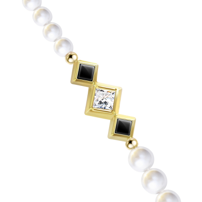 Pynana Free Diamond series pearl stone phone neck hanger rope - 3