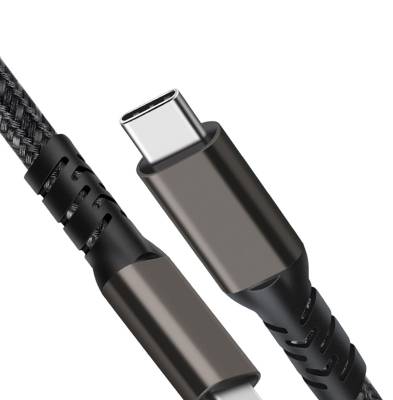 Qgeem 2nd Generation Type-C to Type-C USB3.2 PD Data Cable 100W 20Gbps 4K@60Hz 0.2 Meter - 8