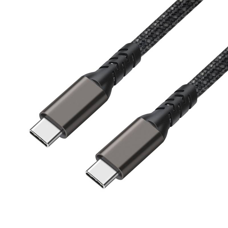 Qgeem 2nd Generation Type-C to Type-C USB3.2 PD Data Cable 100W 20Gbps 4K@60Hz 0.2 Meter - 11