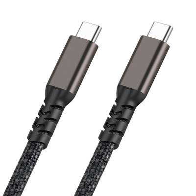 Qgeem 2nd Generation Type-C to Type-C USB3.2 PD Data Cable 100W 20Gbps 4K@60Hz 0.2 Meter - 2
