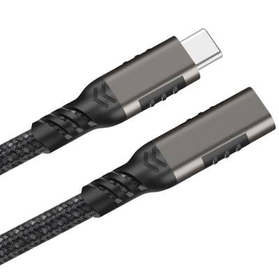 Qgeem Extension USB3.2 Type-C PD Extension Cable 100W 20Gbps 4K@60Hz 0.2 Meter - 1