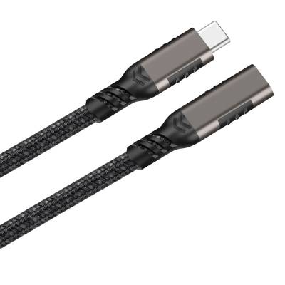 Qgeem Extension USB3.2 Type-C PD Extension Cable 100W 20Gbps 4K@60Hz 0.2 Meter - 4