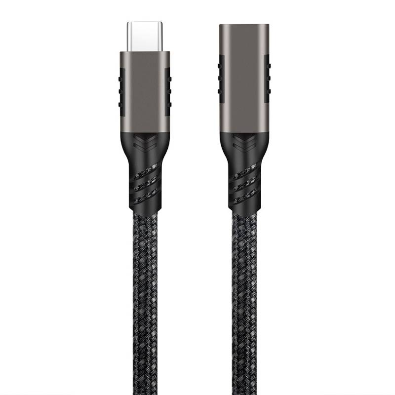 Qgeem Extension USB3.2 Type-C PD Extension Cable 100W 20Gbps 4K@60Hz 0.5 Meter - 5