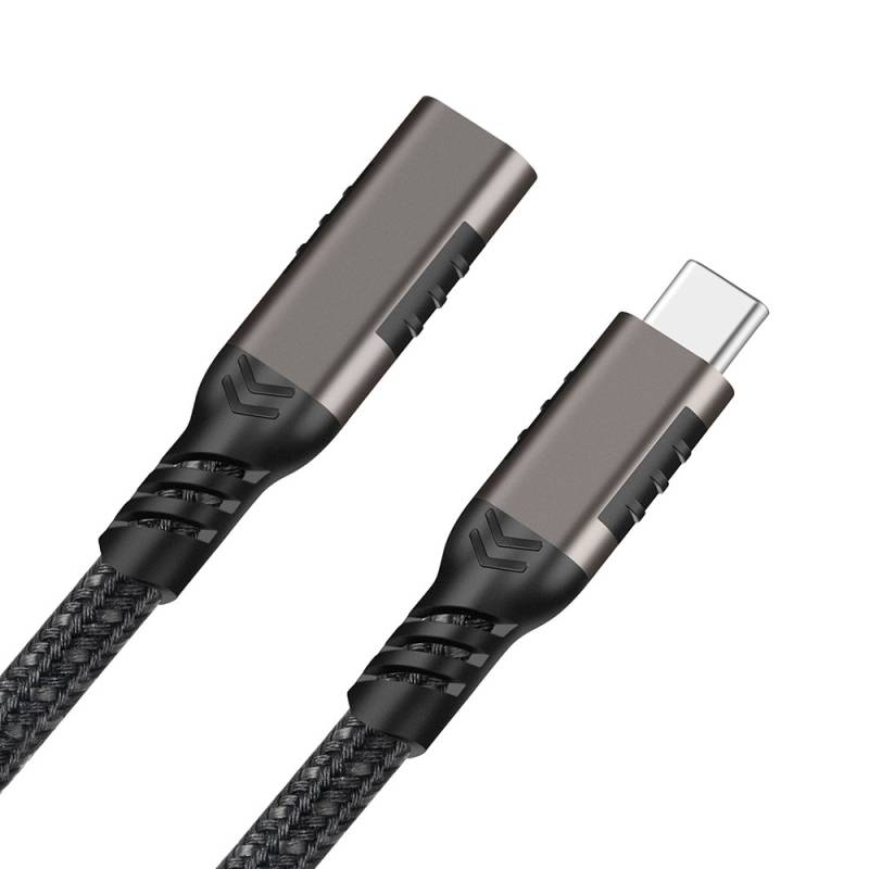Qgeem Extension USB3.2 Type-C PD Extension Cable 100W 20Gbps 4K@60Hz 0.5 Meter - 6