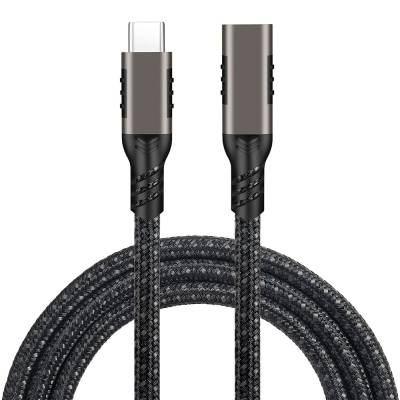 Qgeem Extension USB3.2 Type-C PD Extension Cable 100W 20Gbps 4K@60Hz 1 Meter - 10