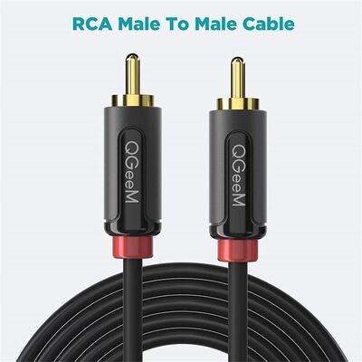 Qgeem QG-AU11 RCA Aux Audio Cable 1.83M - 4