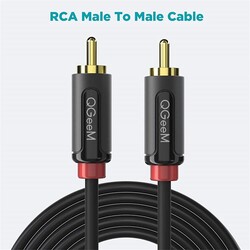Qgeem QG-AU11 RCA Aux Audio Cable 3.05M - 4