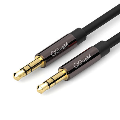 Qgeem QG-AU04 3.5mm Aux Audio Cable 0.5M - 1