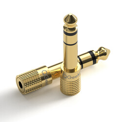 Qgeem QG-AU10 3.5mm To 6.5mm Aux Adaptör Dönüştürücü - Thumbnail