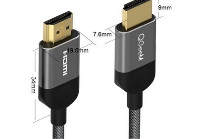 Qgeem QG-AV14 HDMI Cable 0.5M - 10