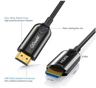 Qgeem QG-AV15 HDMI Kablo 15M - 5