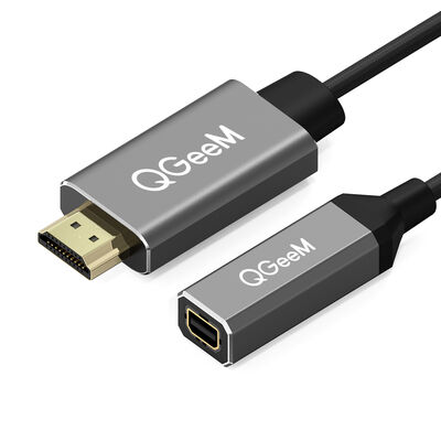 Qgeem QG-HD02 HDMI To Mini Display Port Converter - 1
