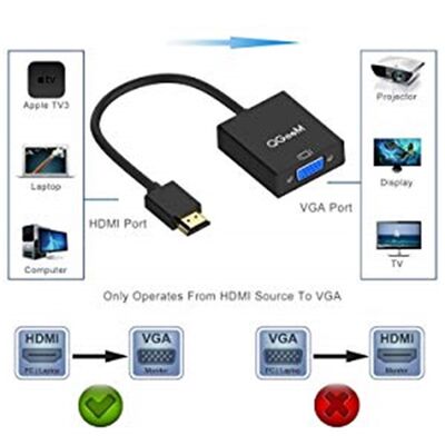 Qgeem QG-HD04 HDMI To VGA Dönüştürücü - 4