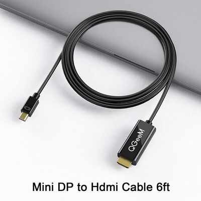Qgeem QG-HD23 Mini Display Port To HDMI Cable - 2