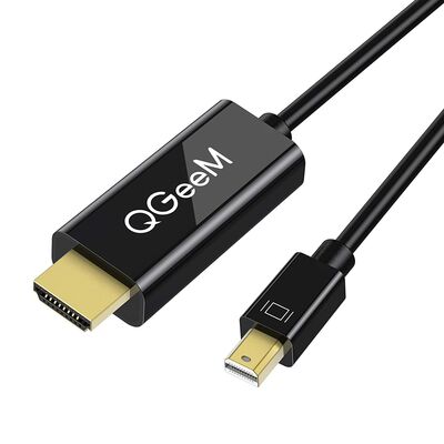 Qgeem QG-HD23 Mini Display Port To HDMI Cable - 8