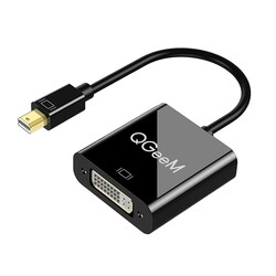 Qgeem QG-HD27 DVI To Mini Display Port Dönüştürücü - 1