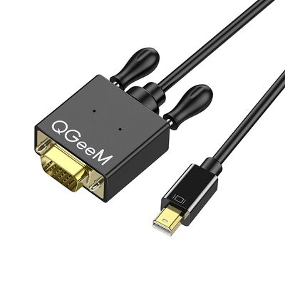 Qgeem QG-HD29 VGA To Mini Display Port Kablo - 1