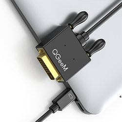 Qgeem QG-HD30 DVI To Mini Display Port Cable - 15