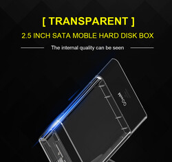 Qgeem QG-ST05 2.5 inch SATA Hard-Disk Data Transfer Box - 2
