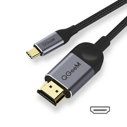 Qgeem QG-UA10 Type-C To HDMI Kablo - 6