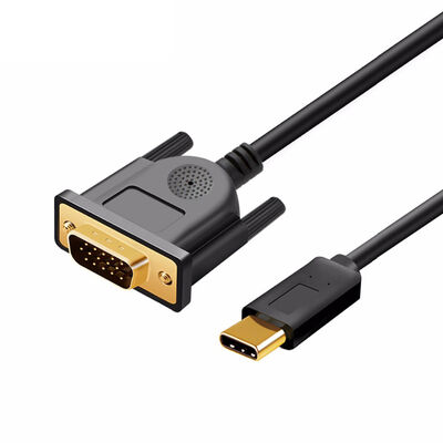 Qgeem QG-UA17 Type-C to VGA Adapter High Definition Converter Cable 1080p 60Hz 1.2 meters - 8