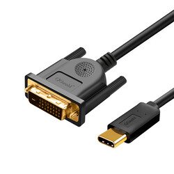 Qgeem QG-UA18 Type-C To DVI Cable 1.2M - 1