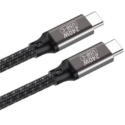 Qgeem QG02 Type-C to Type-C PD3.1 Data Cable 240W 480Mbps 1 Meter - 3