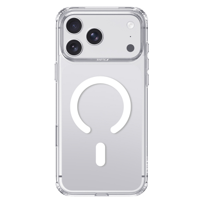 Raptic Air Clear Series M-Safe Compatible Case with Airbag Protection for Apple iPhone 18 Pro Max - 1