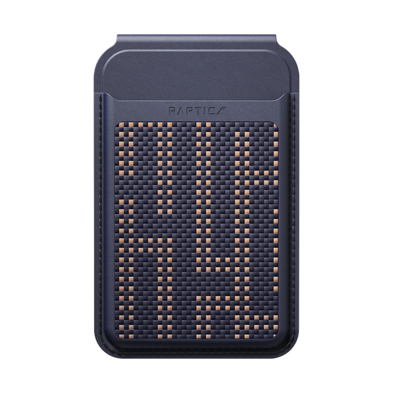 Raptic Aramid Grid Series M-Safe Compatible Card Holder with Stand - 2