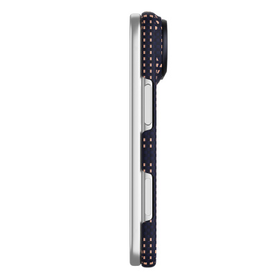 Raptic Aramid SkinPro Grid Series Carbon Cover for Apple iPhone Duo (Fold) – MagSafe Compatible - 10