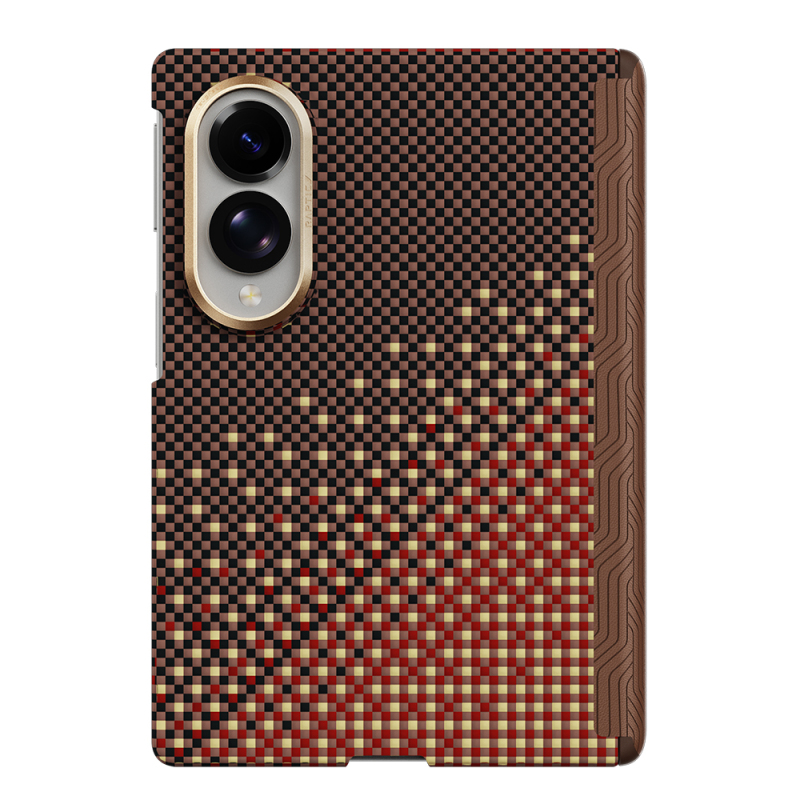 Raptic Aramid SkinPro Serenity Series Case for Galaxy Z Fold 8 with M-Safe Charging Support - 1