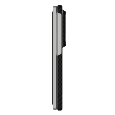 Raptic Aramid SkinPro Series Carbon Cover for Galaxy Z Fold 8 with Metal Camera Frame and M-Safe Charging Compatibility - 4
