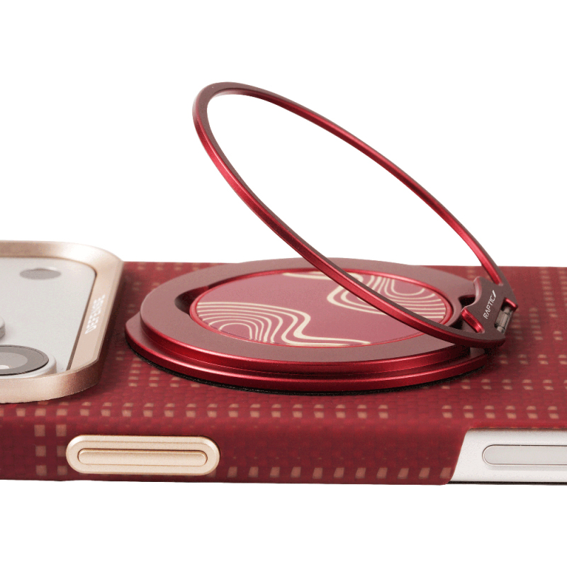 Raptic FreeFlow Grid Series 360 Degree Rotating Magnetic Ring Stand Phone Holder - 3