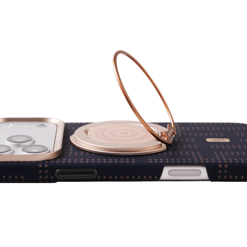 Raptic FreeFlow Grid Series 360 Degree Rotating Magnetic Ring Stand Phone Holder - 9